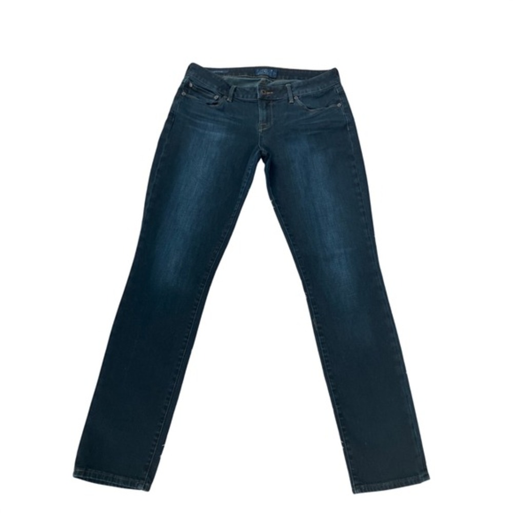 Lucky Brand Womens Jeans Size 29x30 Skinny‎ Dark Wash Low Rise Denim Pants